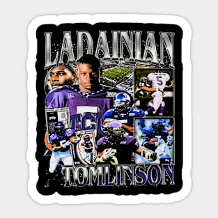 Ladainian Tomlinson College Vintage Bootleg Sticker